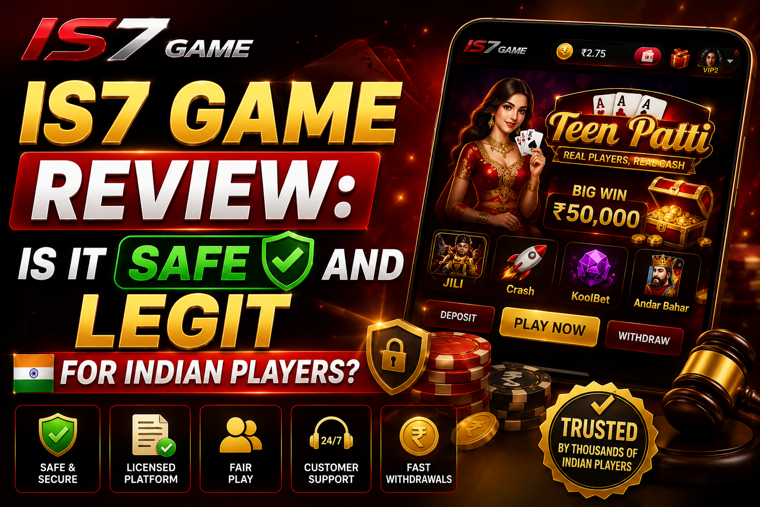 Explainer on the is7 game ₹10,000 welcome bonus